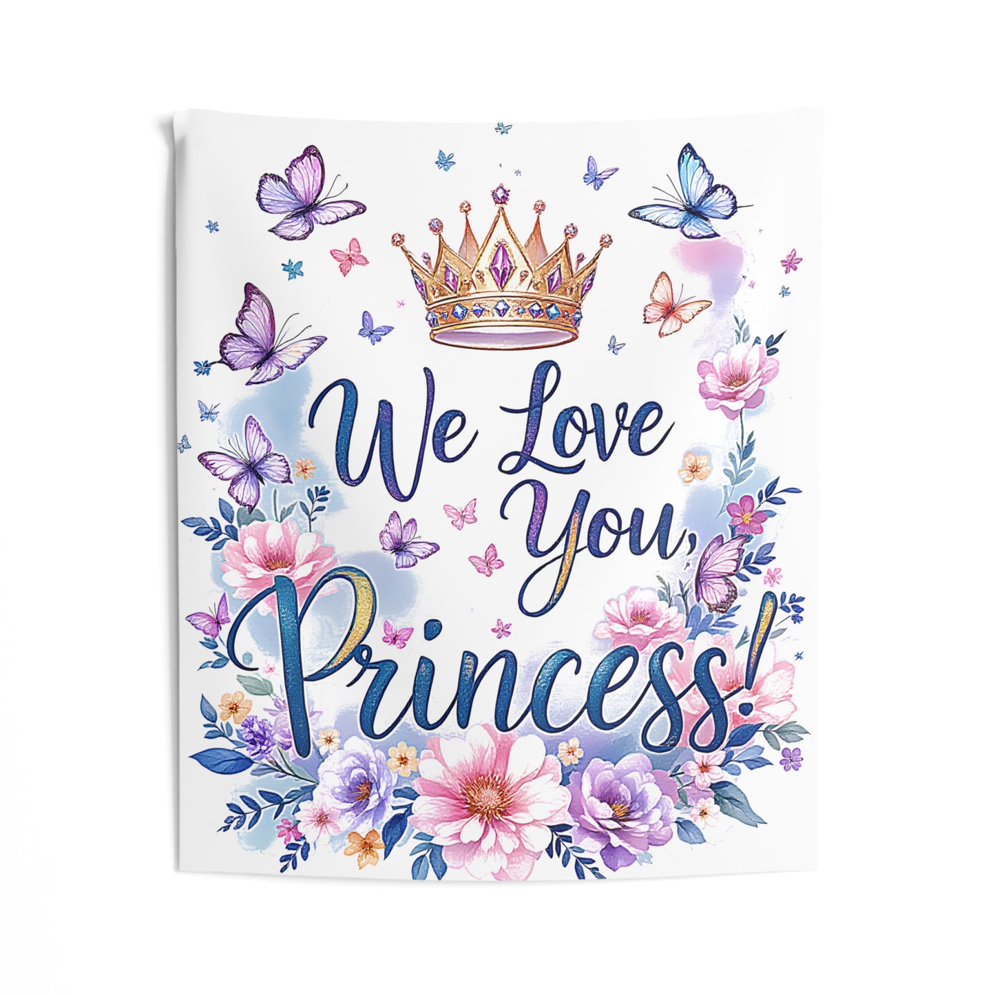 Indoor Wall Tapestries Colorful Graphic Design - Princess Celebration