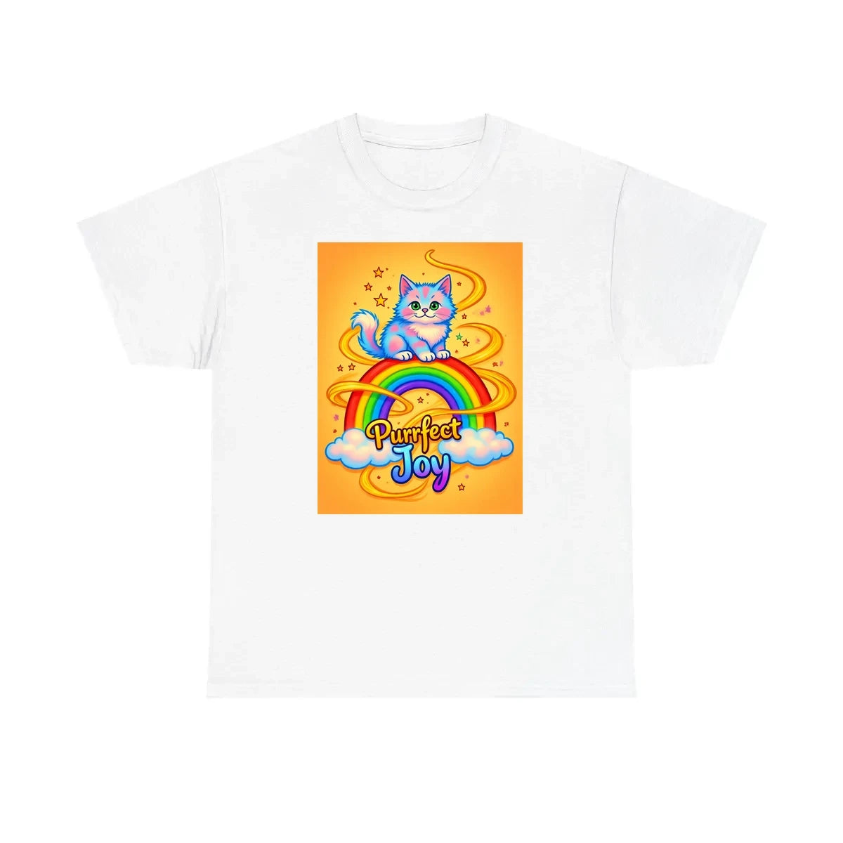 Custom Unisex T-Shirt Colorful Design with Fabric Markers