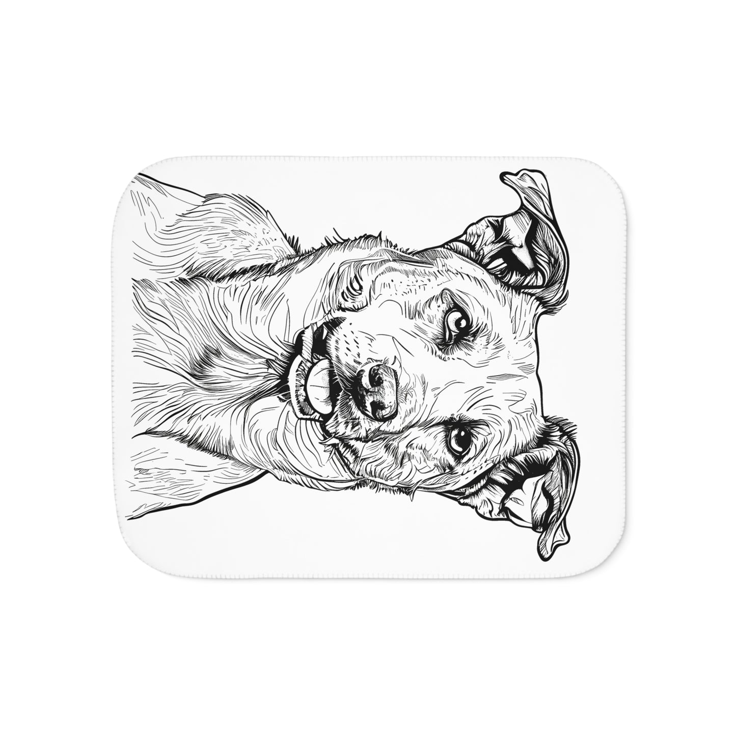 Blanket Coloring Kit with 10 Fabric Markers - Portrait