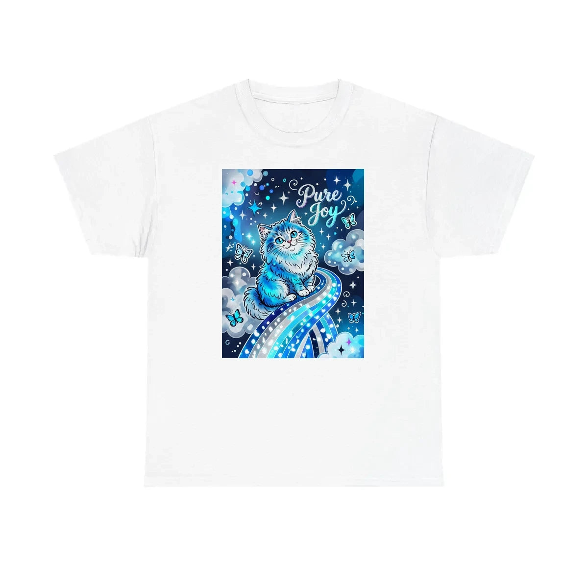 Custom Unisex T-Shirt Colorful Design with Fabric Markers
