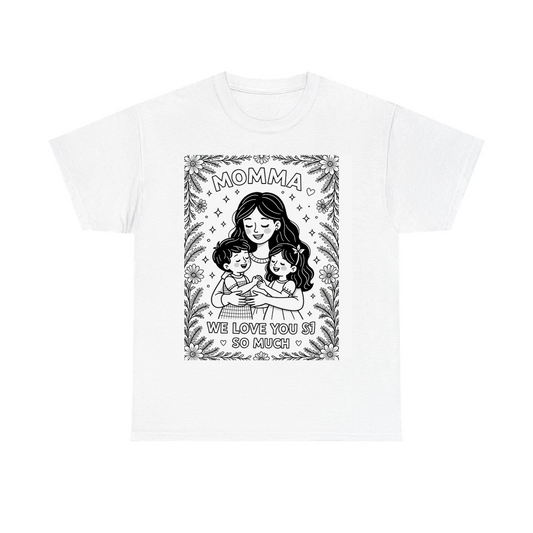Custom Unisex T-Shirt Coloring Kit with 10 Fabric Markers