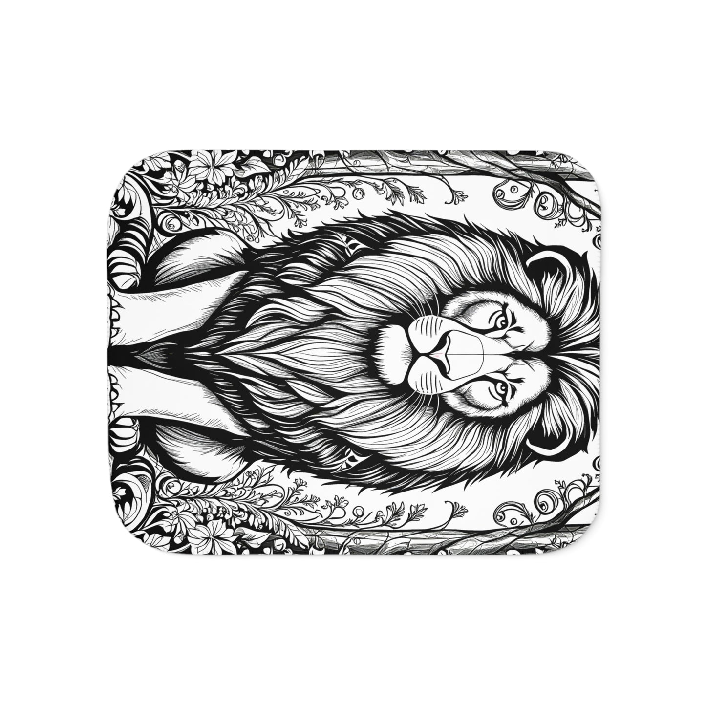 Blanket Coloring Kit with 10 Fabric Markers - Regal Lion