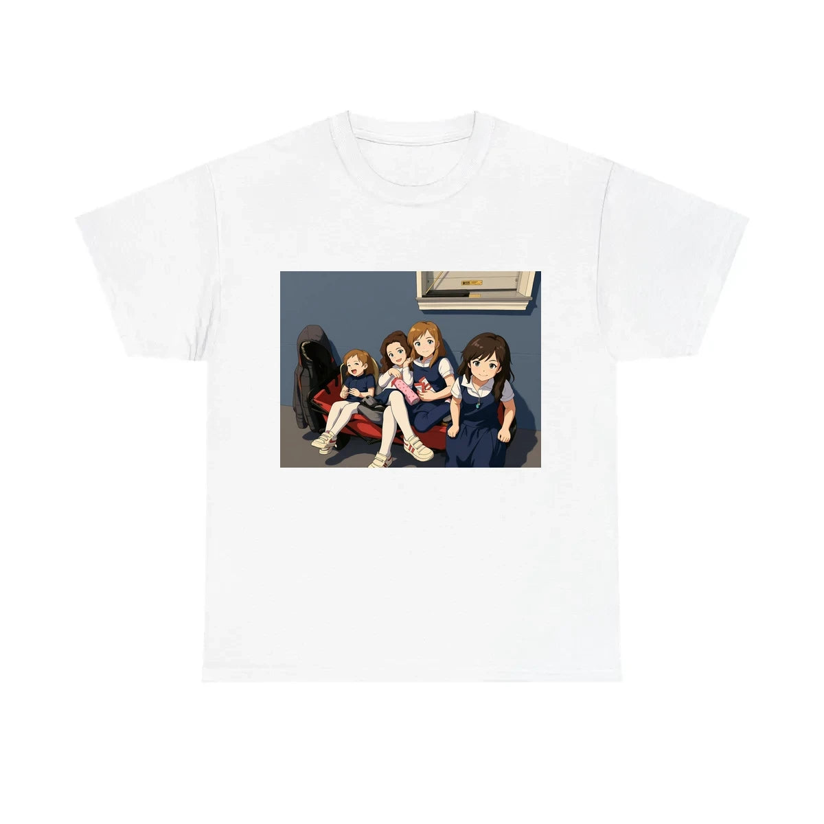 Custom Unisex T-Shirt with Your Design Ghibli-Style