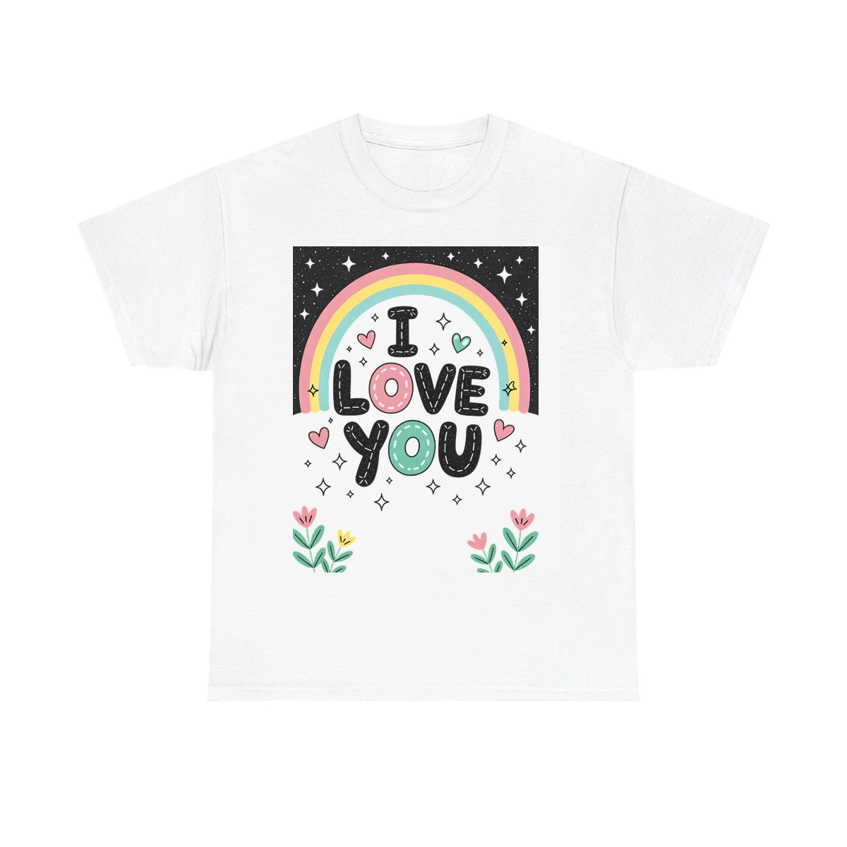 Custom Unisex T-Shirt Colorful Design