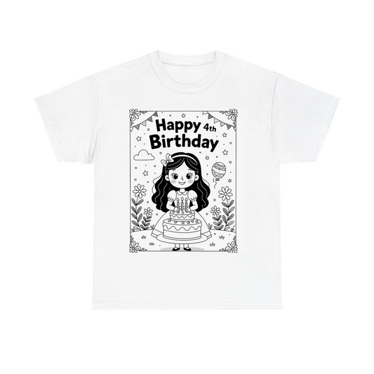 Custom Kids T-Shirt Coloring Kit with 10 Fabric Markers