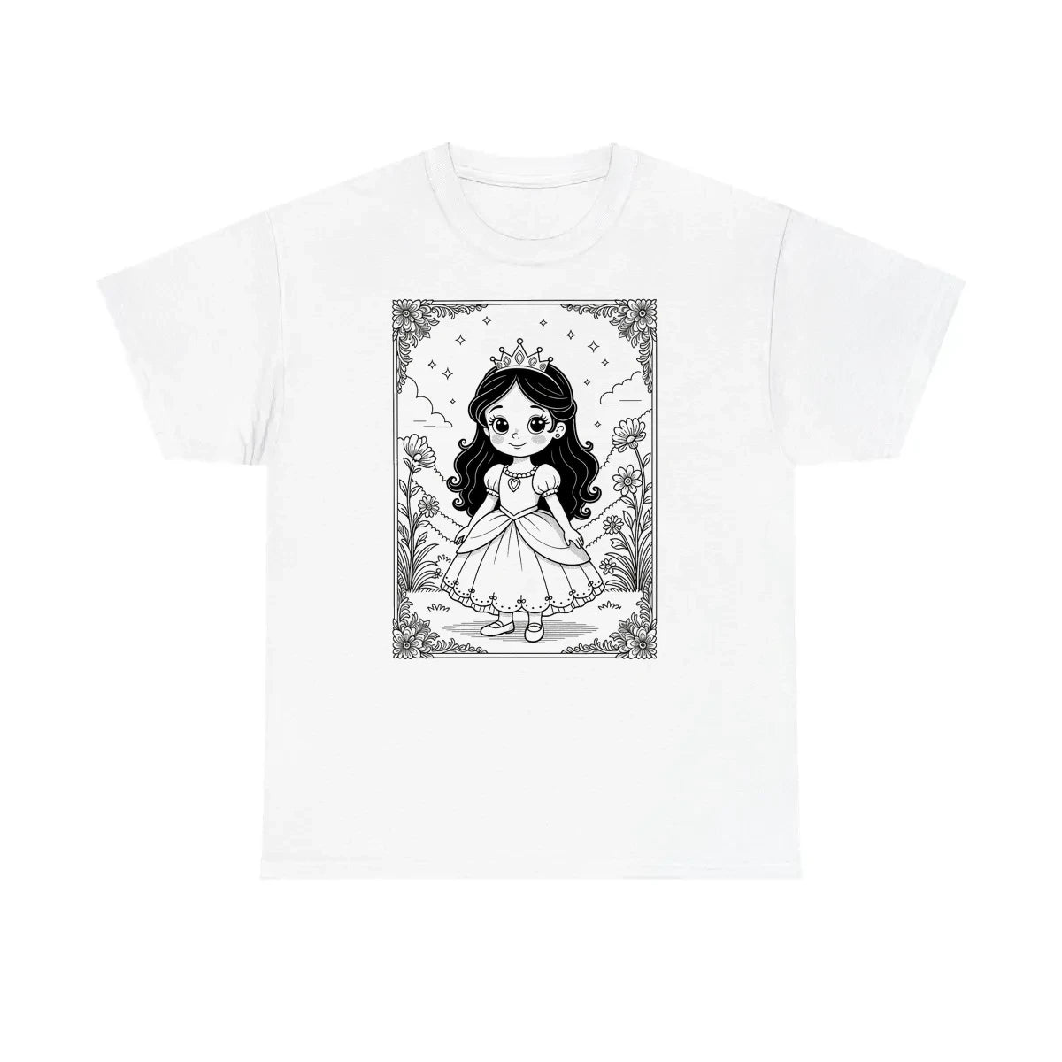 Custom Unisex T-Shirt Colorful Design with Fabric Markers