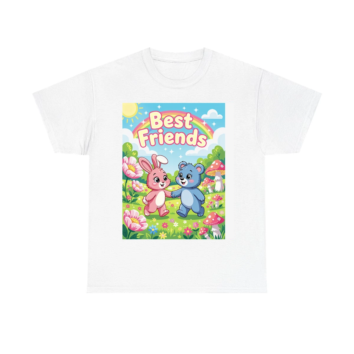 Custom Unisex T-Shirt Colorful Design