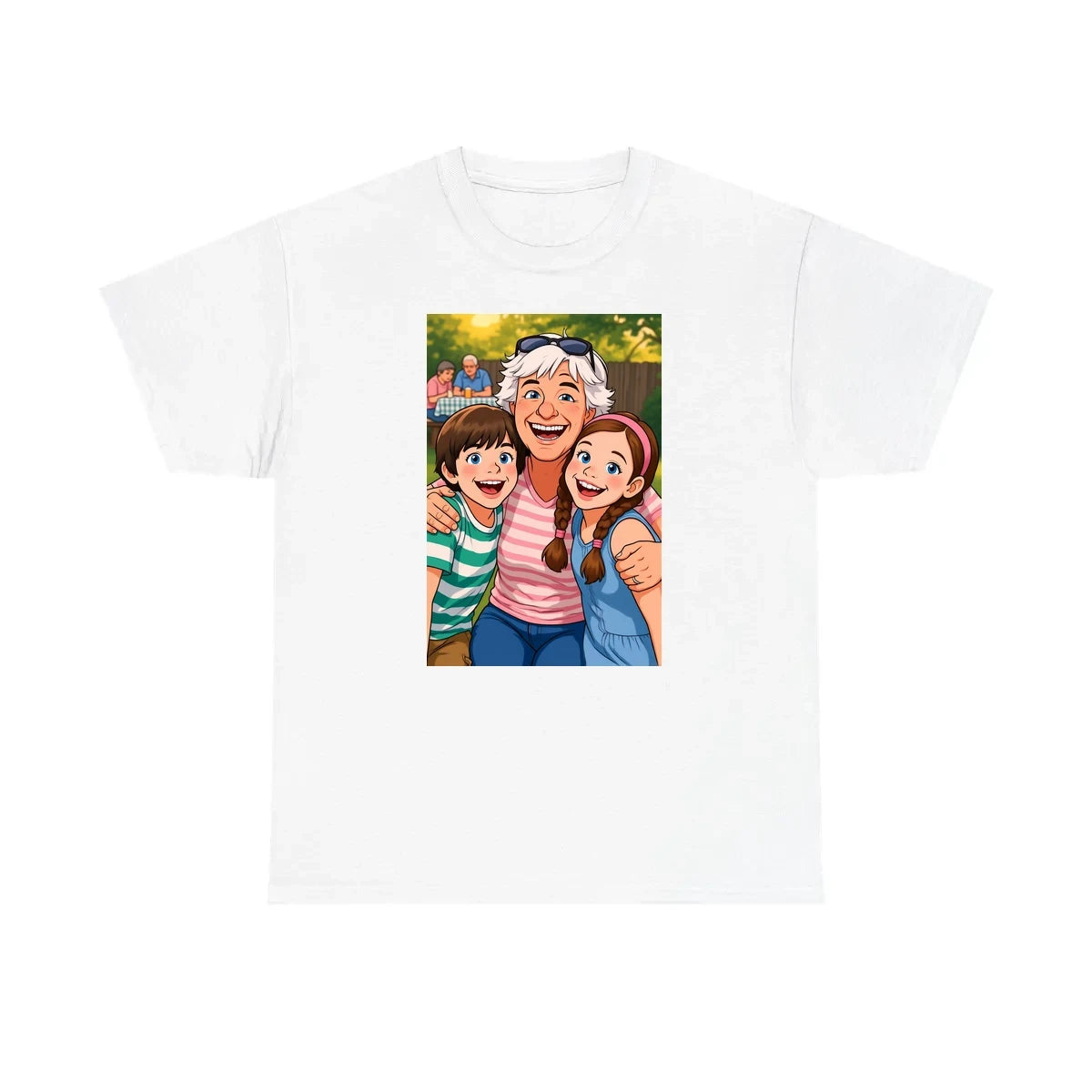 Custom Unisex T-Shirt with Your Design Ghibli-Style