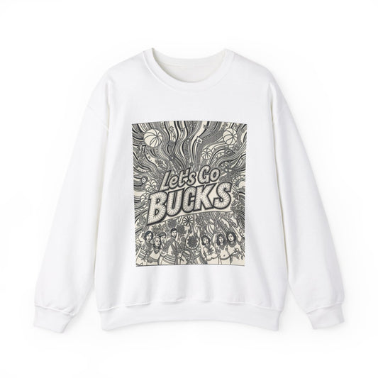 Custom Adult Crewneck Sweatshirt Coloring Kit with 10 Fabric Markers