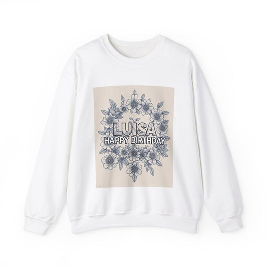 Custom Adult Crewneck Sweatshirt Coloring Kit with 10 Fabric Markers