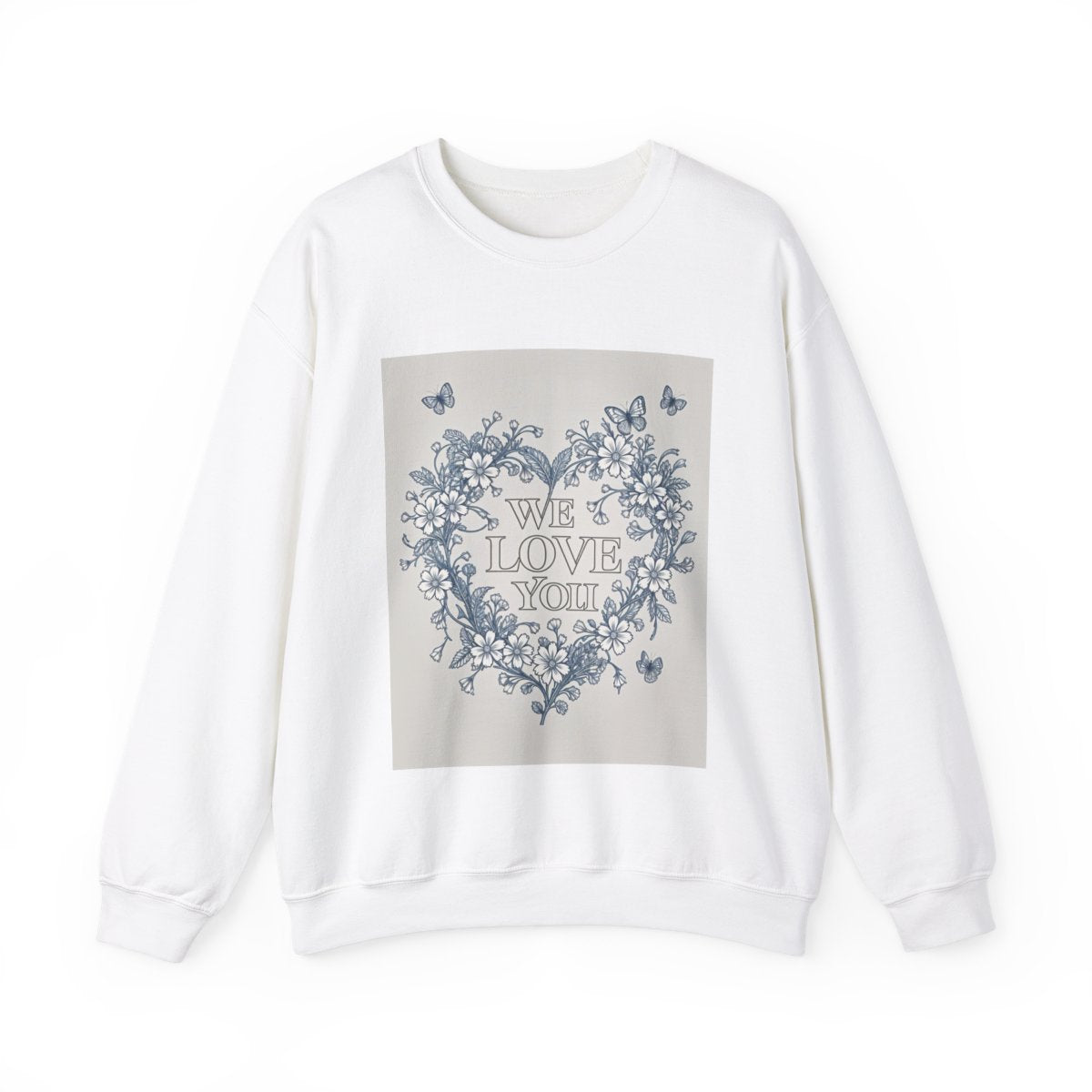 Custom Adult Crewneck Sweatshirt Coloring Kit with 10 Fabric Markers