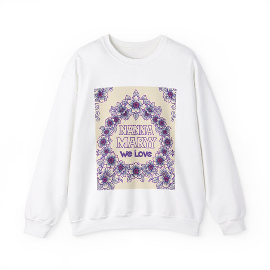 Custom Adult Crewneck Sweatshirt Coloring Kit with 10 Fabric Markers