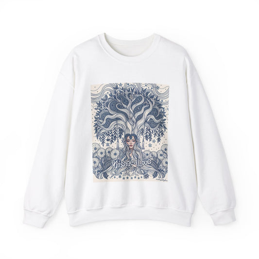Custom Adult Crewneck Sweatshirt Coloring Kit with 10 Fabric Markers