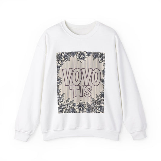 Custom Adult Crewneck Sweatshirt Coloring Kit with 10 Fabric Markers