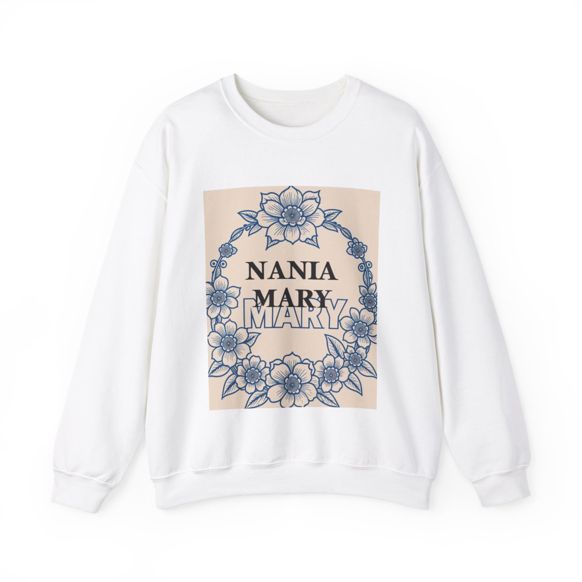 Custom Adult Crewneck Sweatshirt Coloring Kit with 10 Fabric Markers