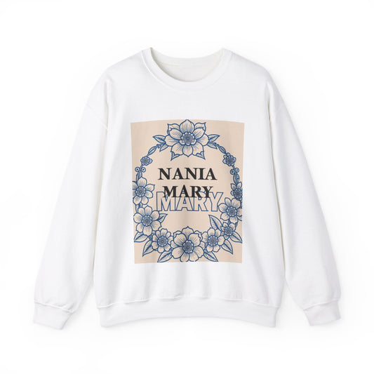 Custom Adult Crewneck Sweatshirt Coloring Kit with 10 Fabric Markers