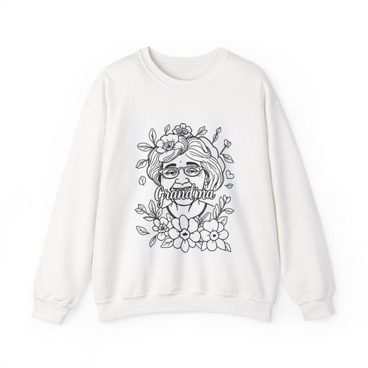 Custom Adult Crewneck Sweatshirt Colorful Design
