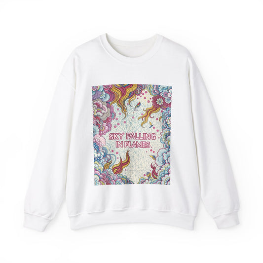 Custom Adult Crewneck Sweatshirt Coloring Kit with 10 Fabric Markers