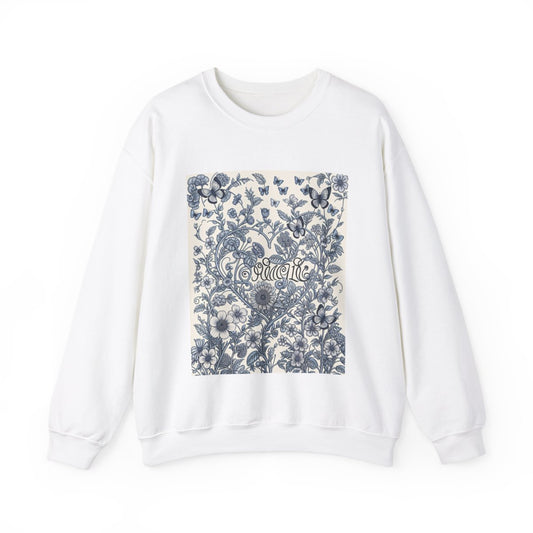 Custom Adult Crewneck Sweatshirt Coloring Kit with 10 Fabric Markers