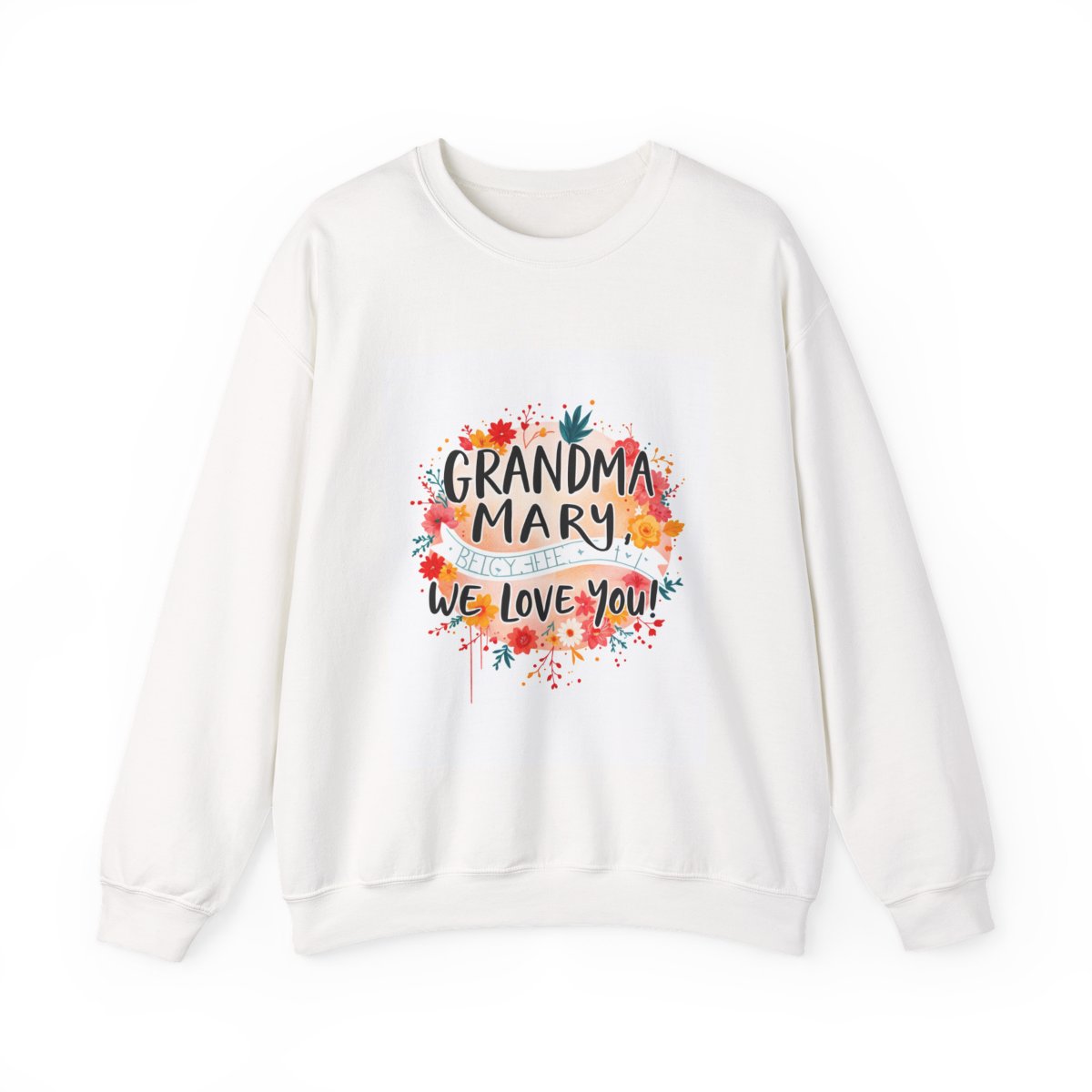 Custom Adult Crewneck Sweatshirt Colorful Design