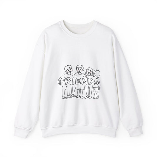 Custom Adult Crewneck Sweatshirt Coloring Kit with 10 Fabric Markers