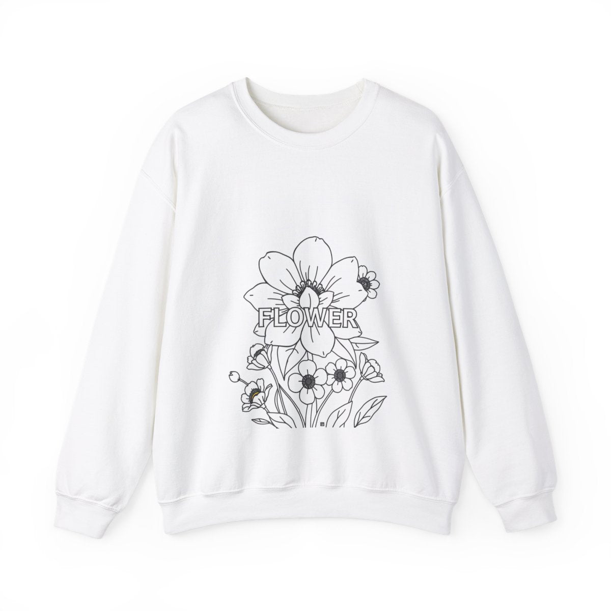Custom Adult Crewneck Sweatshirt Colorful Design