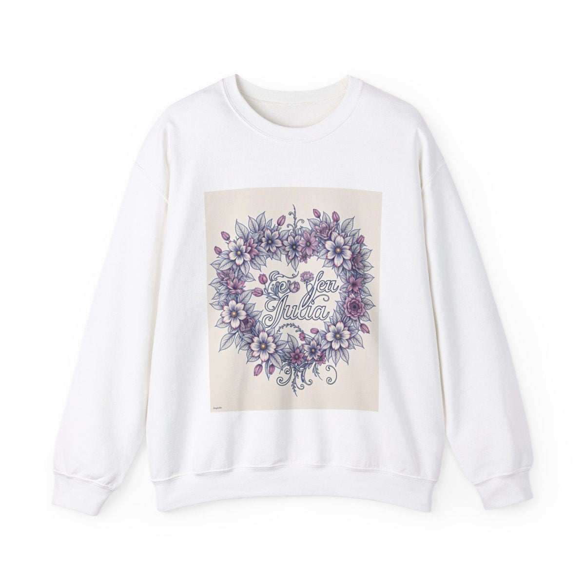 Custom Adult Crewneck Sweatshirt Coloring Kit with 10 Fabric Markers