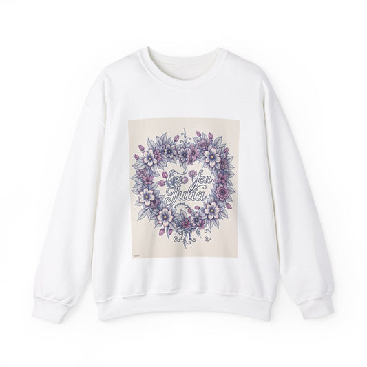 Custom Adult Crewneck Sweatshirt Coloring Kit with 10 Fabric Markers
