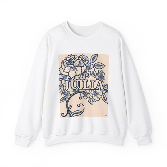 Custom Adult Crewneck Sweatshirt Coloring Kit with 10 Fabric Markers