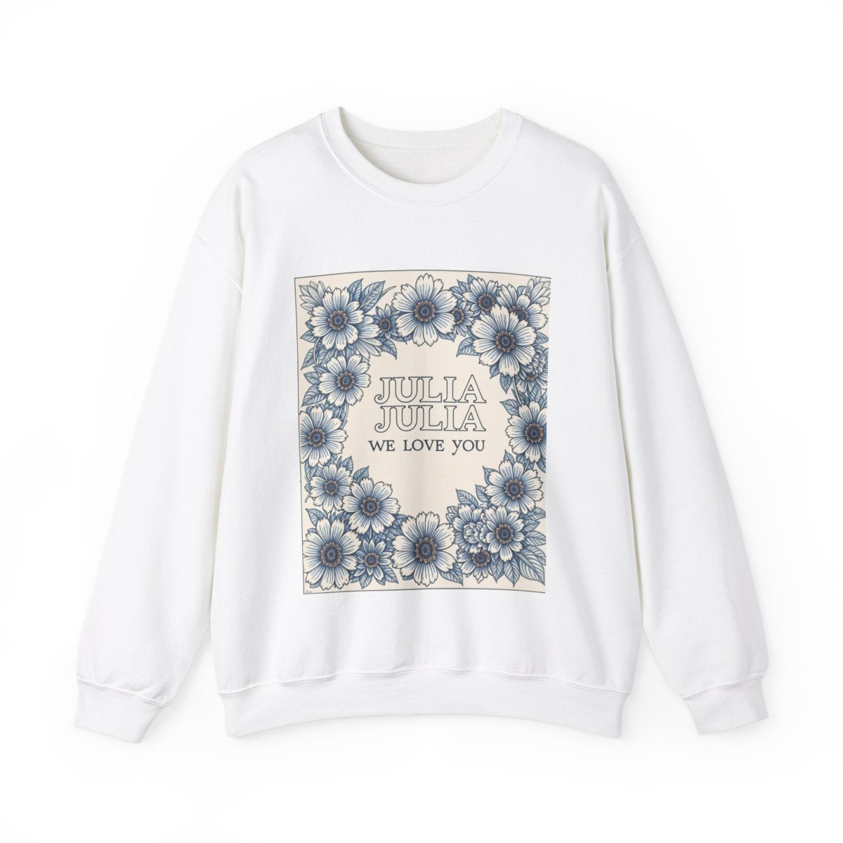 Custom Adult Crewneck Sweatshirt Coloring Kit with 10 Fabric Markers
