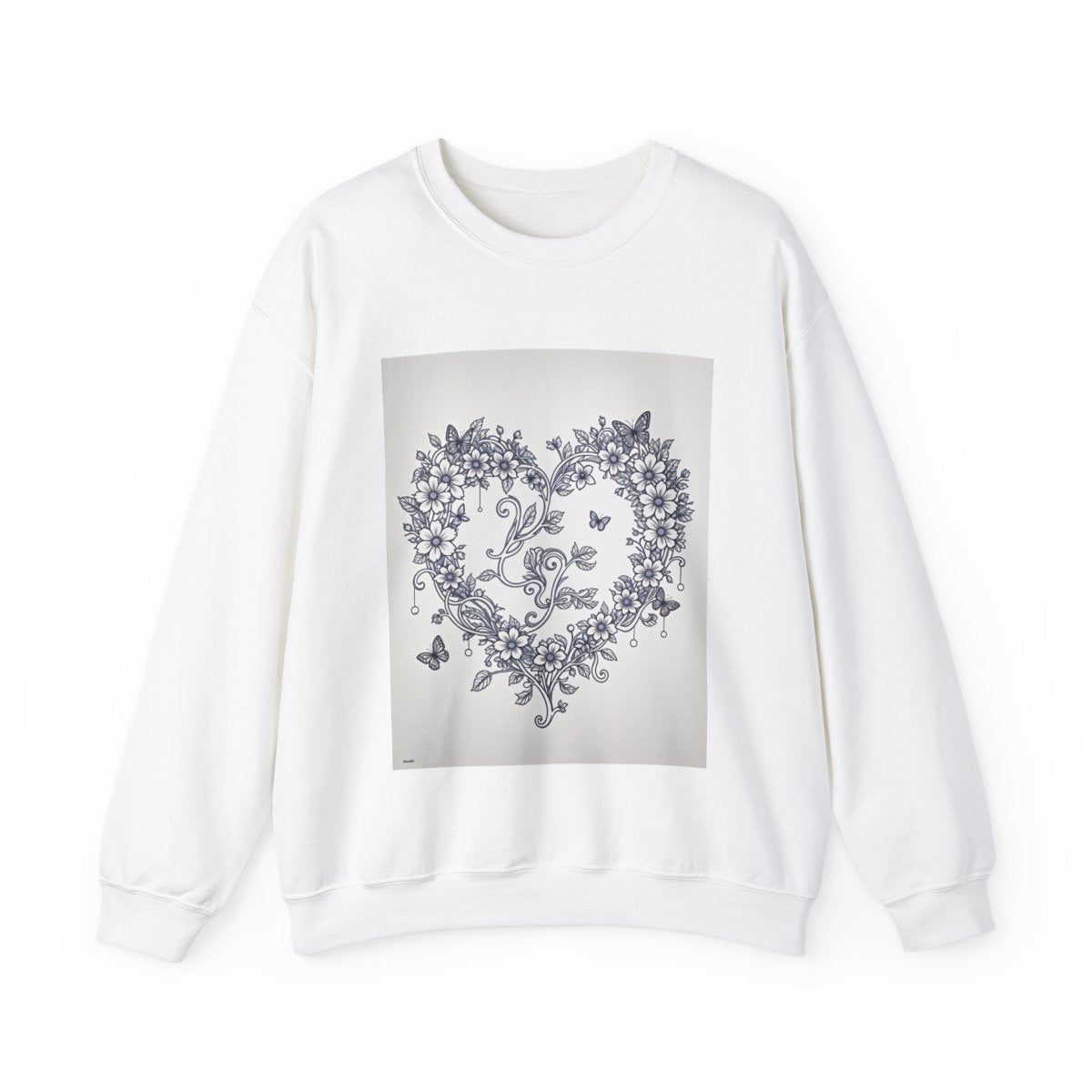 Custom Adult Crewneck Sweatshirt Coloring Kit with 10 Fabric Markers