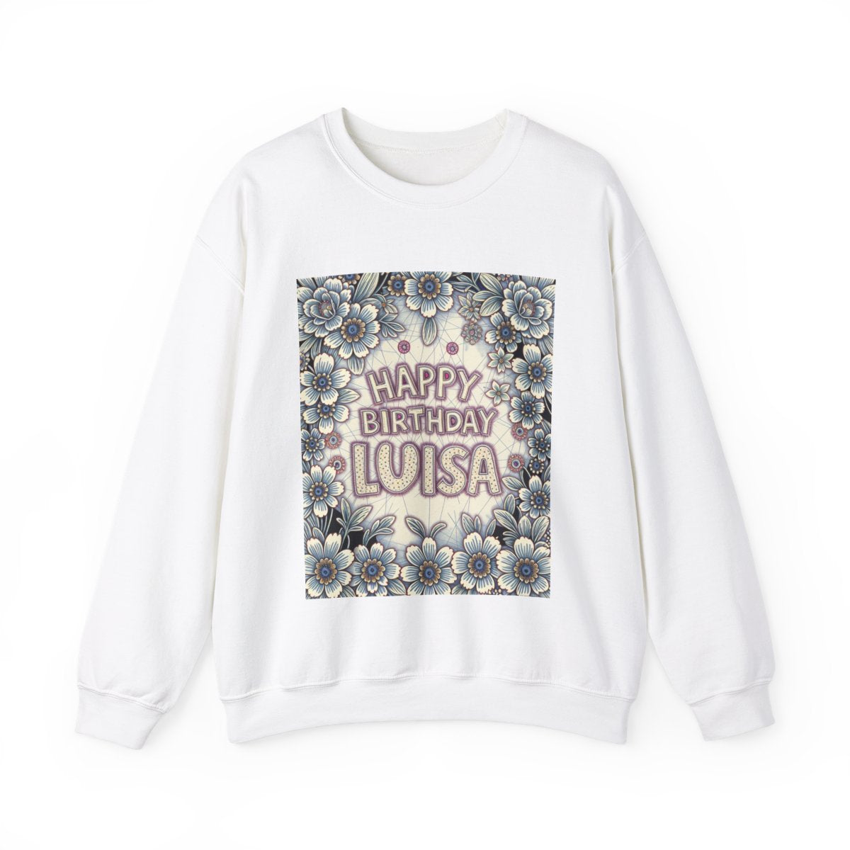 Custom Adult Crewneck Sweatshirt Coloring Kit with 10 Fabric Markers