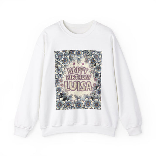 Custom Adult Crewneck Sweatshirt Coloring Kit with 10 Fabric Markers