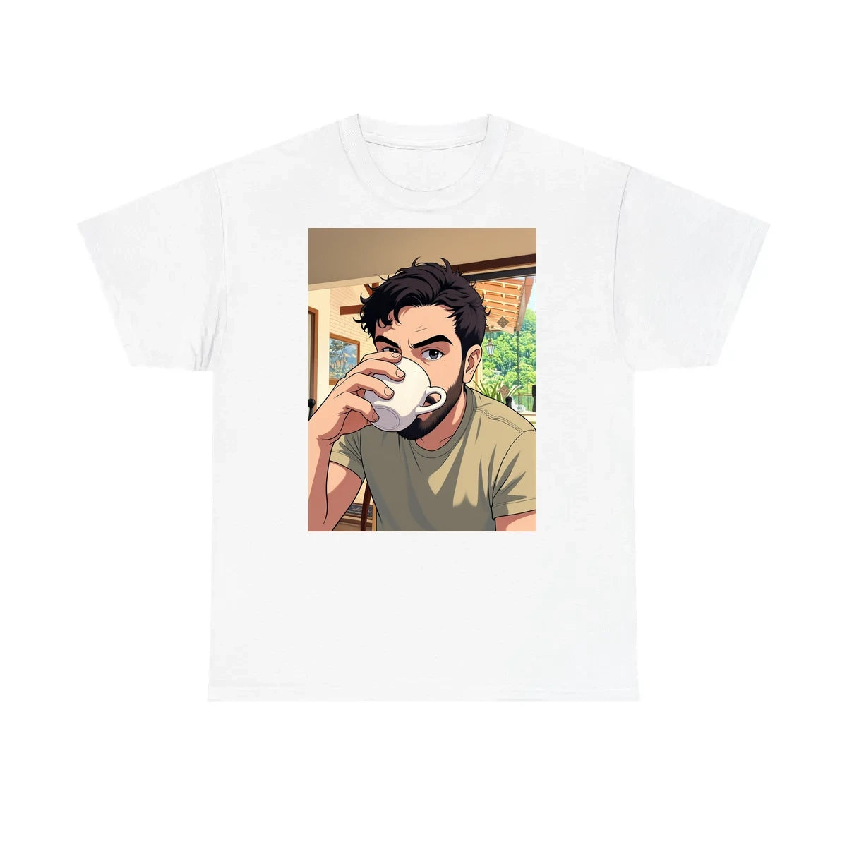 Custom Unisex T-Shirt with Your Design Ghibli-Style