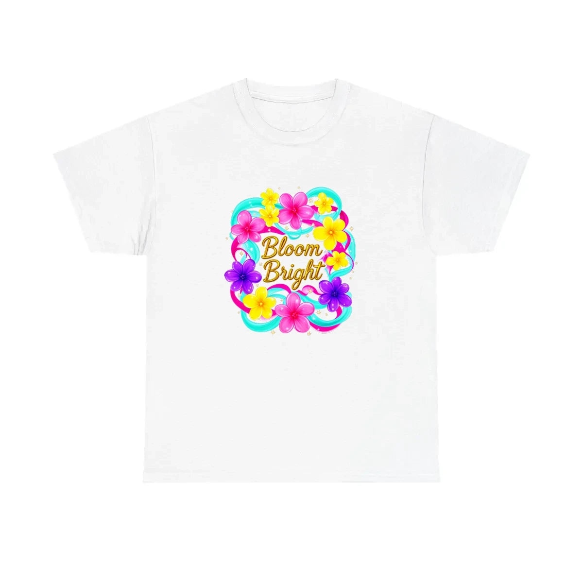 Custom Unisex T-Shirt Colorful Design with Fabric Markers