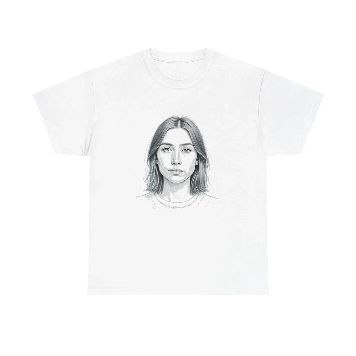 Custom Unisex T-Shirt with Your Design Coloring Page Kit with 10 Fabric Markers