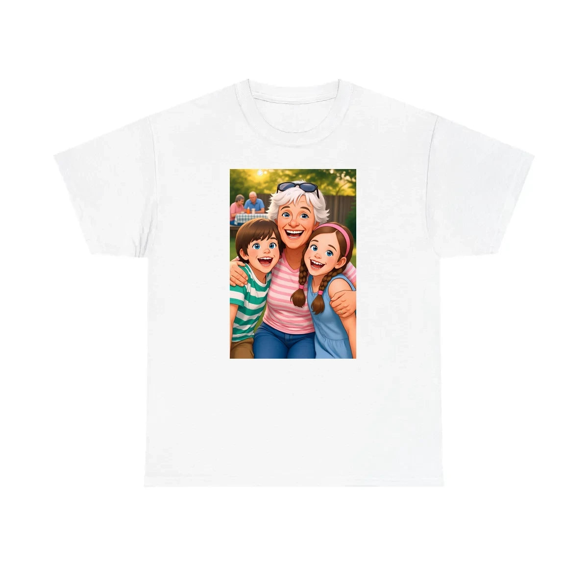 Custom Unisex T-Shirt with Your Design Ghibli-Style