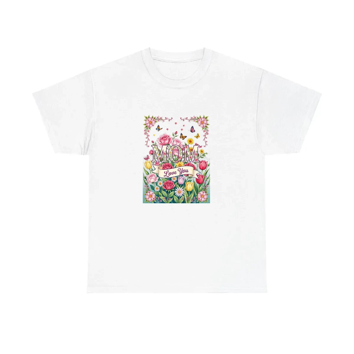 Custom Unisex T-Shirt Colorful Design with Fabric Markers
