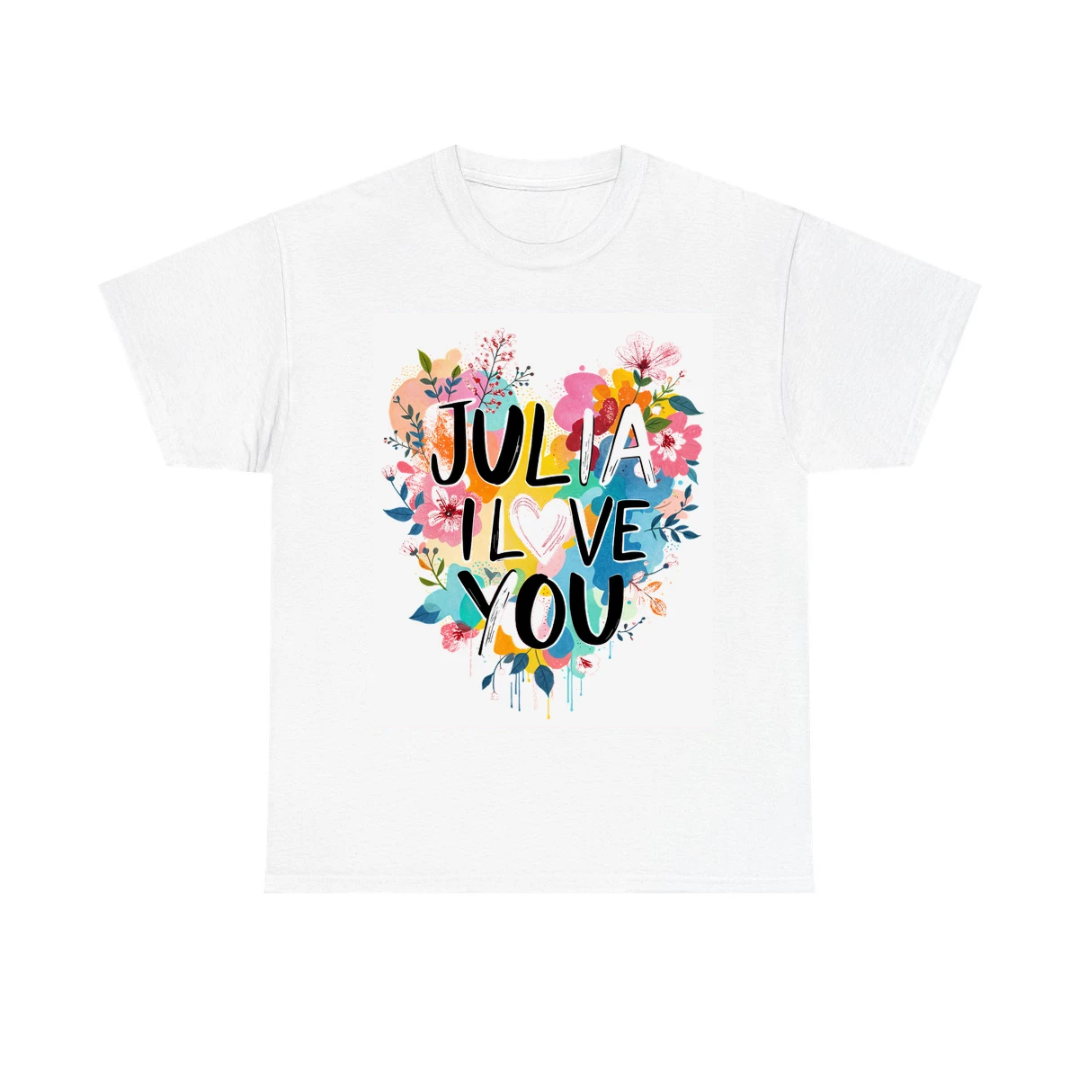 Custom Unisex T-Shirt Colorful Design