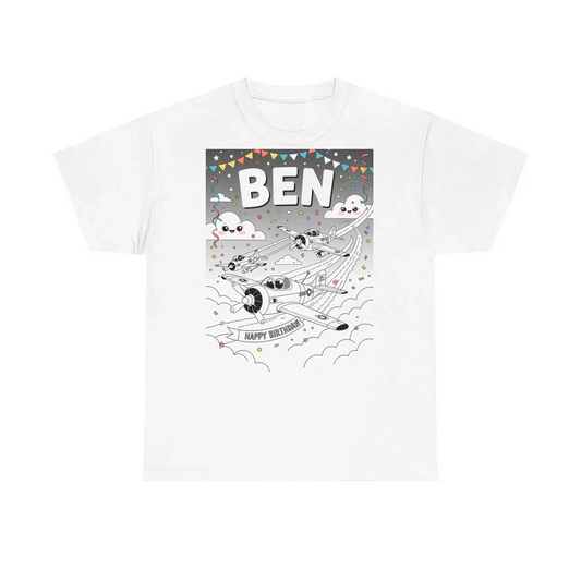 Custom Kids T-Shirt Colorful Design