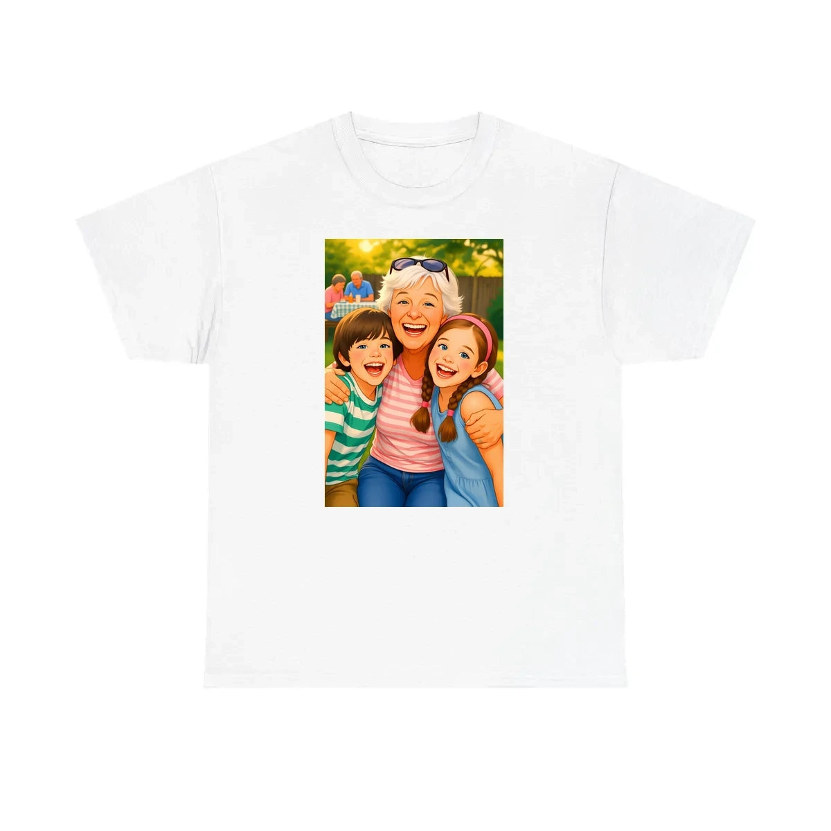 Custom Unisex T-Shirt with Your Design Ghibli-Style