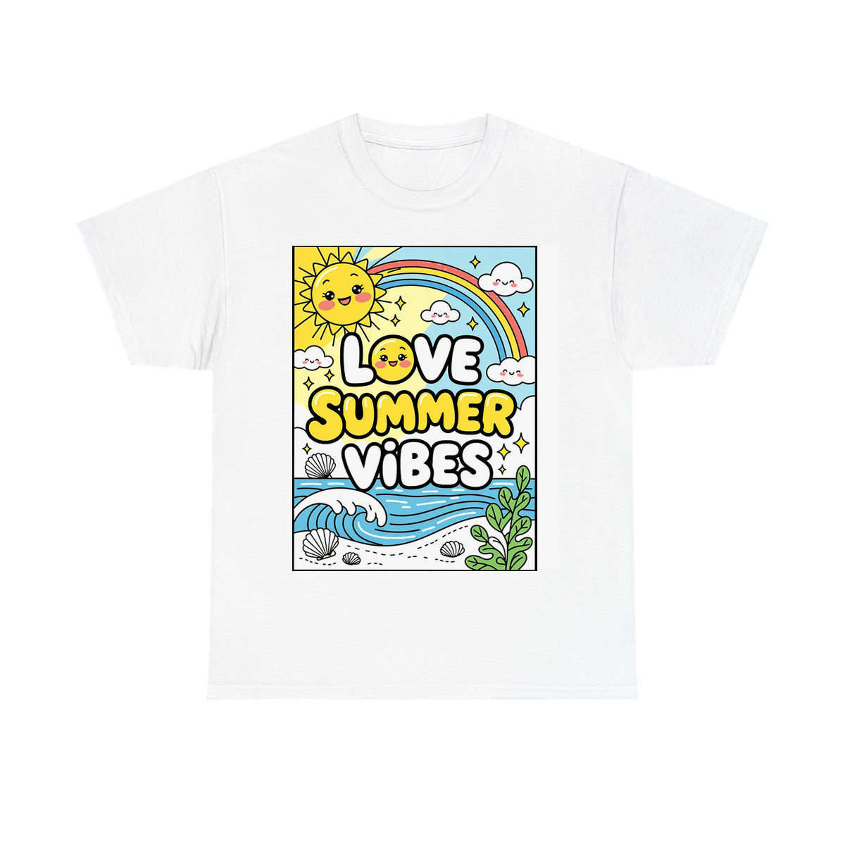 Custom Unisex T-Shirt Colorful Design