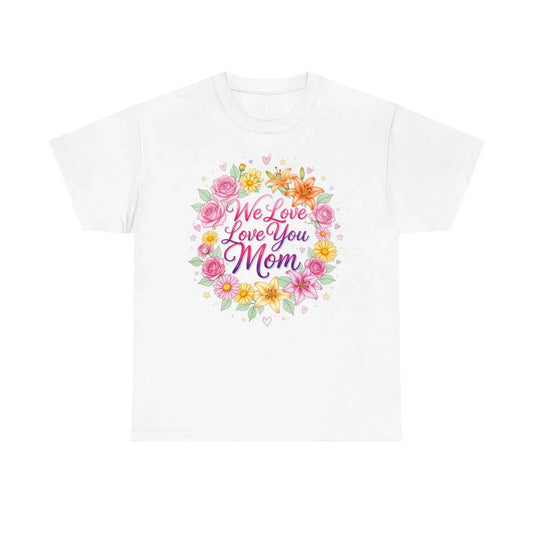Custom Unisex T-Shirt Colorful Design with Fabric Markers