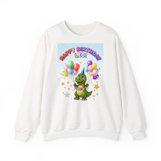Custom Adult Crewneck Sweatshirt Colorful Design with Fabric Markers