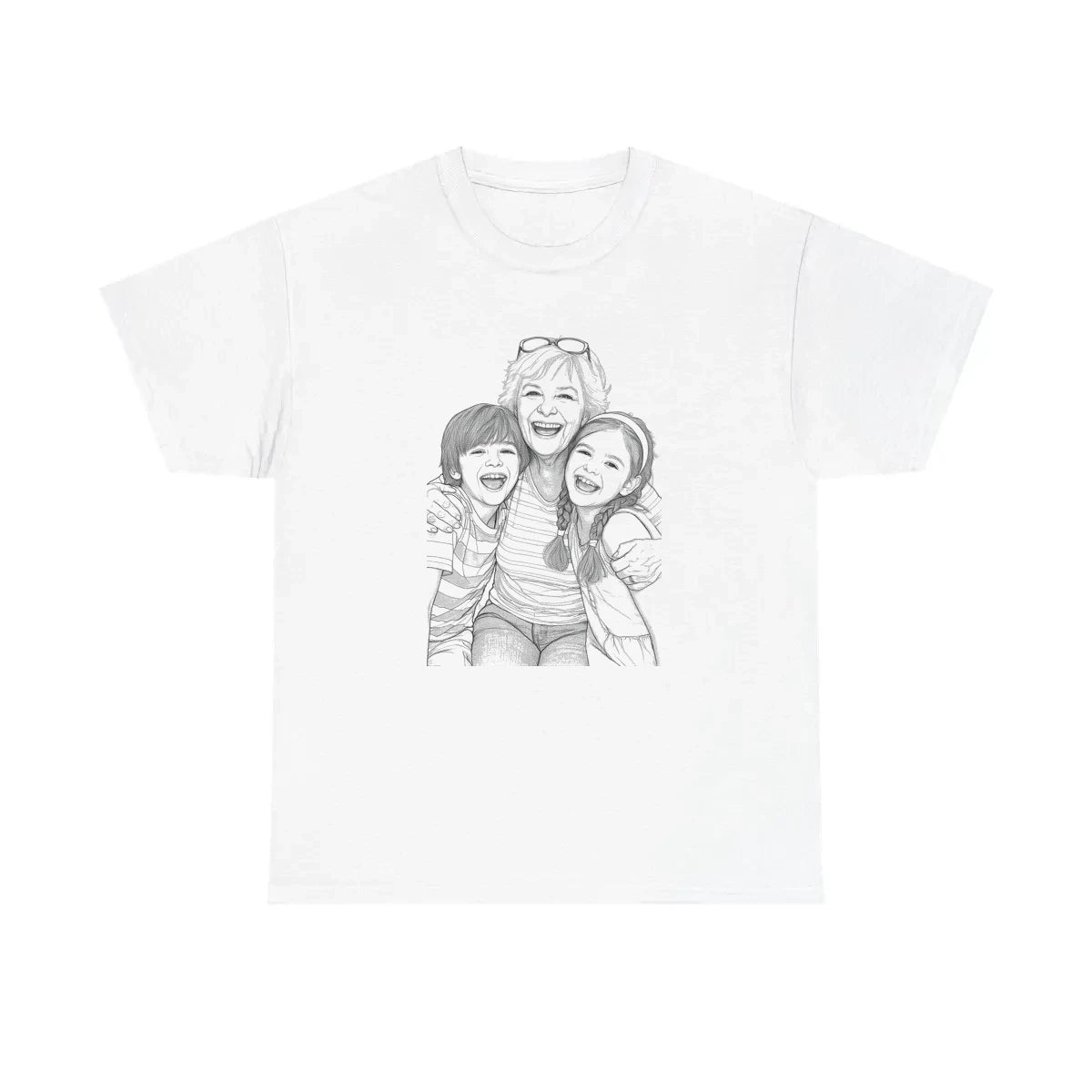 Custom Unisex T-Shirt with Your Design Coloring Page Kit with 10 Fabric Markers
