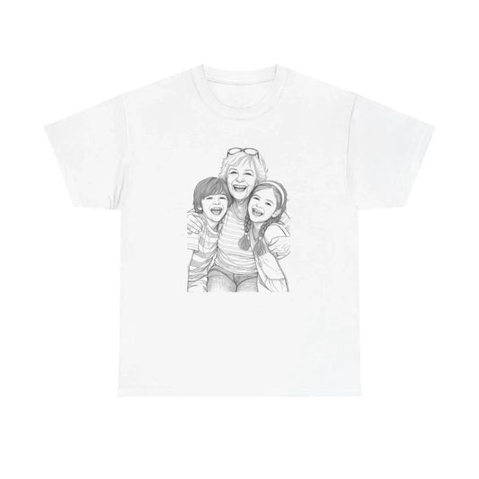 Custom Unisex T-Shirt with Your Design Coloring Page Kit with 10 Fabric Markers