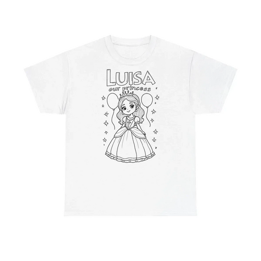 Custom Kids T-Shirt Coloring Kit with 10 Fabric Markers