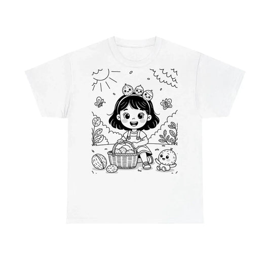 Custom Kids T-Shirt Coloring Kit with 10 Fabric Markers