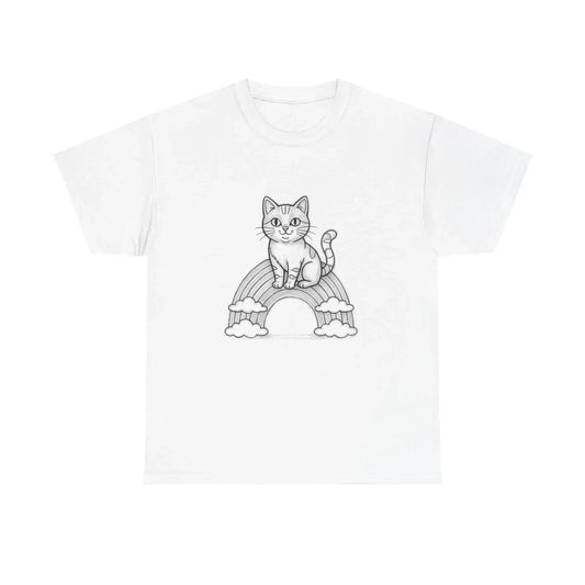 Custom Unisex T-Shirt Colorful Design with Fabric Markers