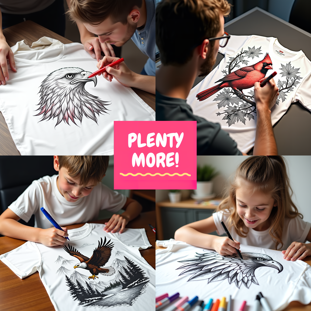 FREE Eagle Coloring Page - Detailed Sketch with Mountains and Trees - Download NOW